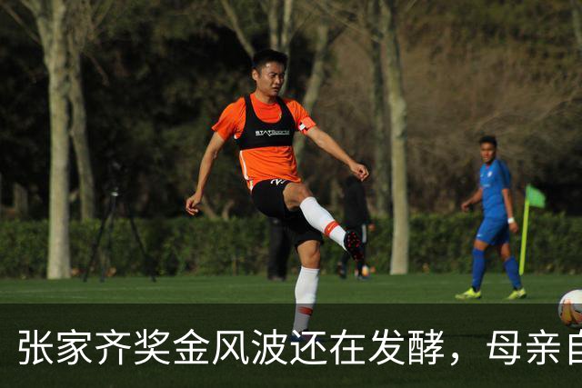 张家齐奖金风波还在发酵，母亲自爆奖金去向，原来向太没有说错